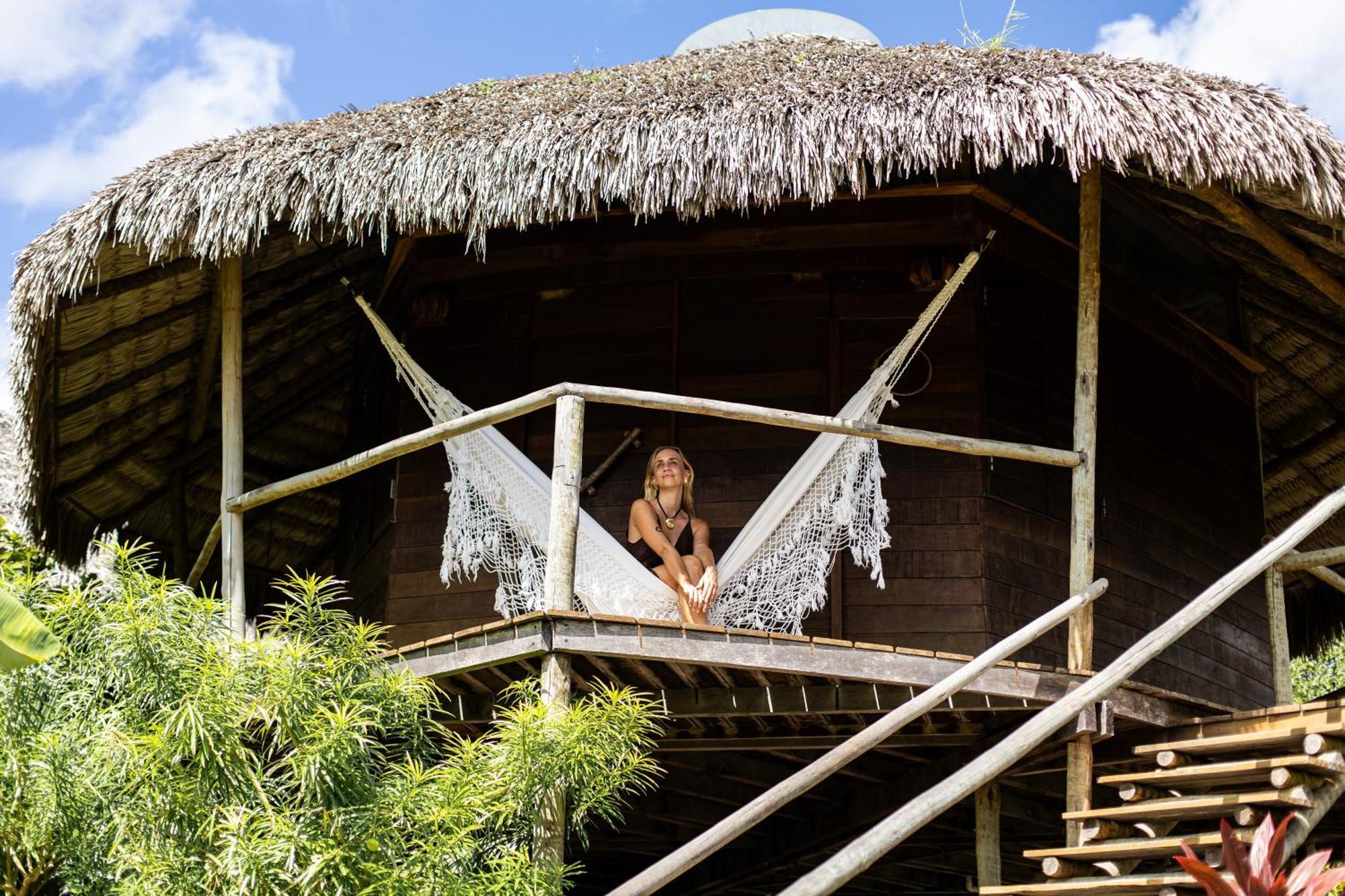 Villa Sabia - Eco Bungalows Prea Ngoại thất bức ảnh